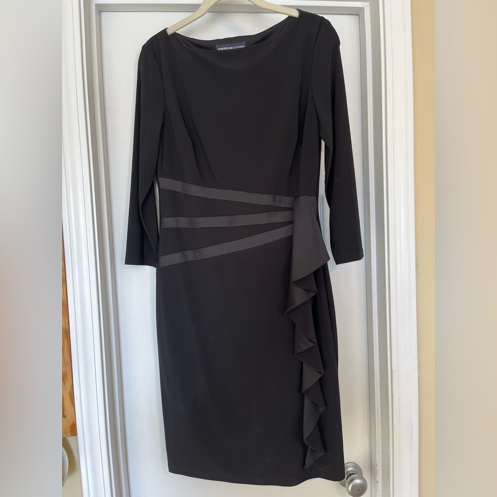 Elegant black American Living Dress.